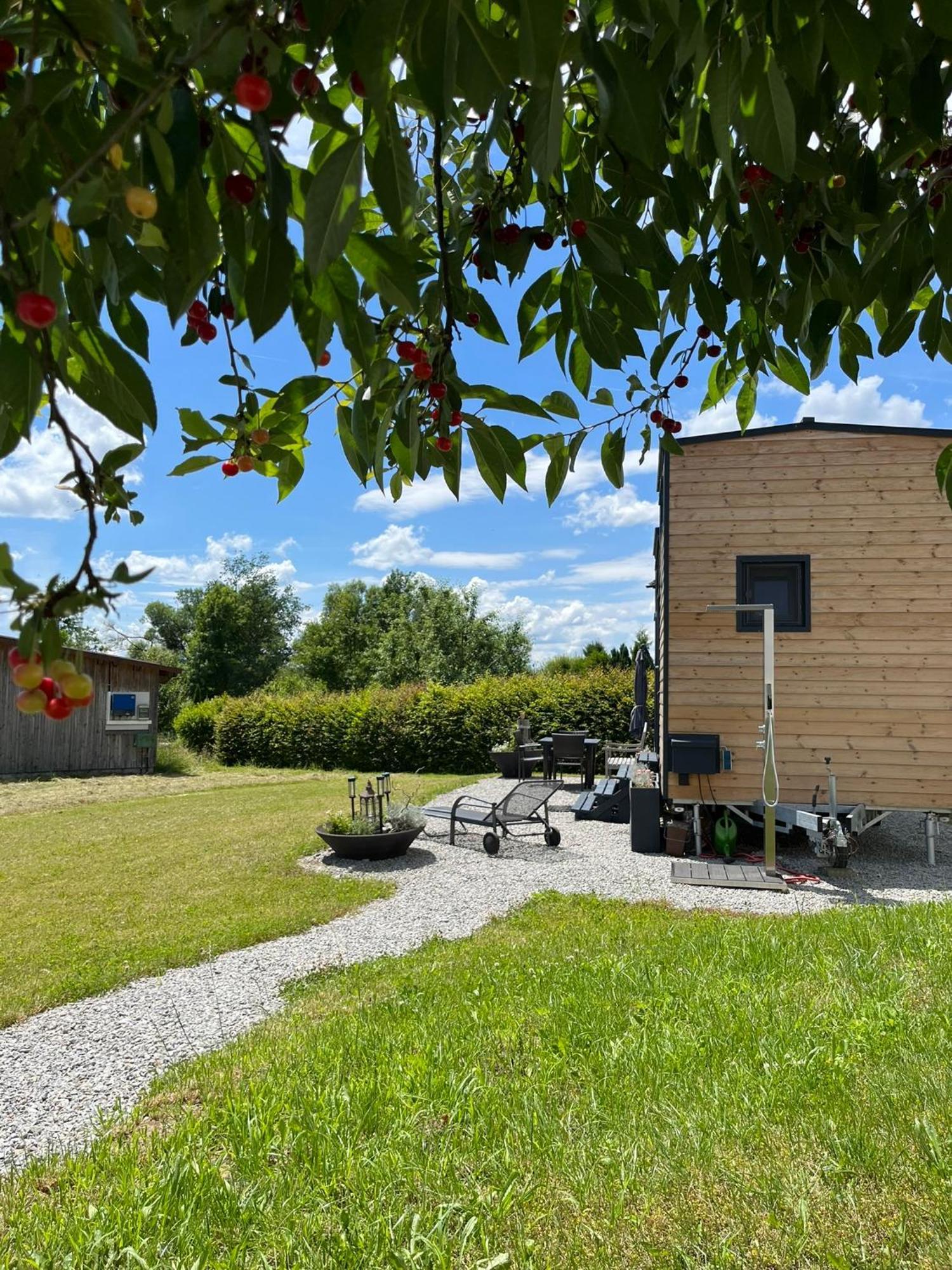 Tinyhouse -Reset Im Vilstal -Zurueck Zum Ursprung Apartment Aldersbach Екстериор снимка